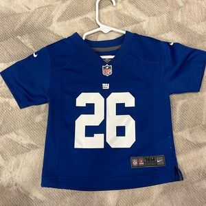 New York Football Giants Saquan Barkley Jersey 18m